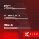 K-Flex Flights & Shafts - Black - Standard