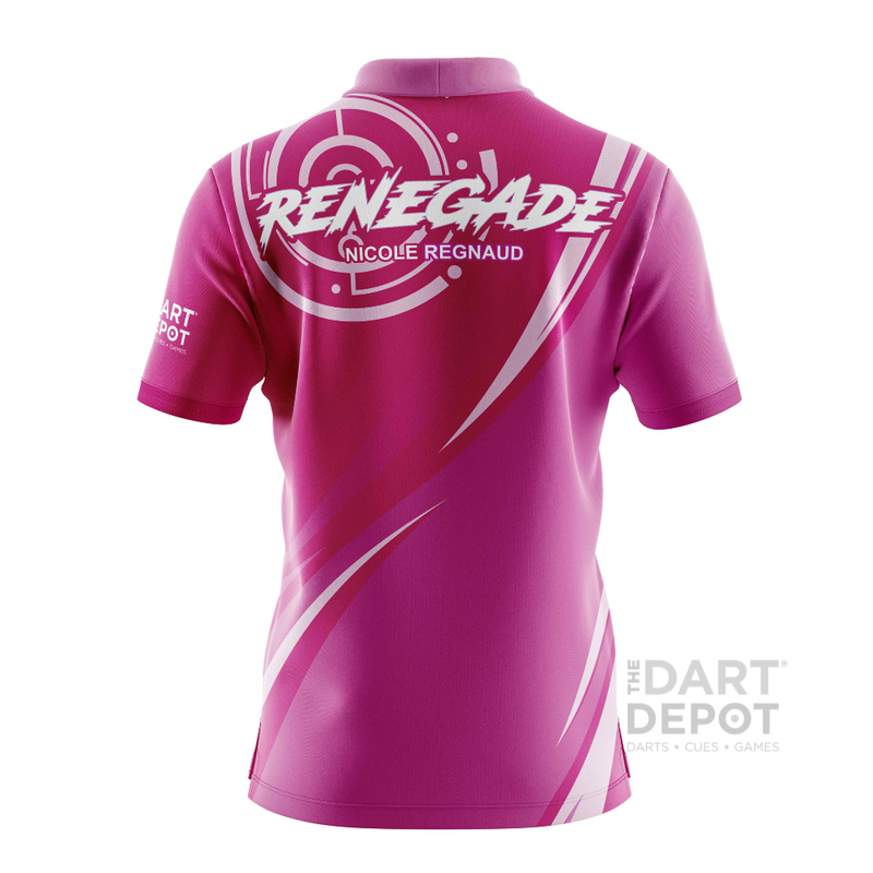 Nicole RENEGADE Regnaud Pink Dart Shirt