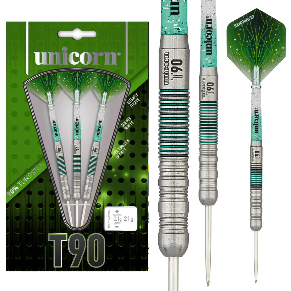 Core XL T90 Green 90 Tungsten Darts The Dart Depot