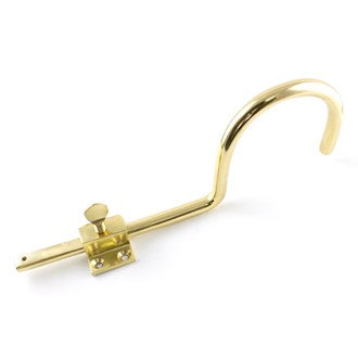Adjustable Hook - Brass