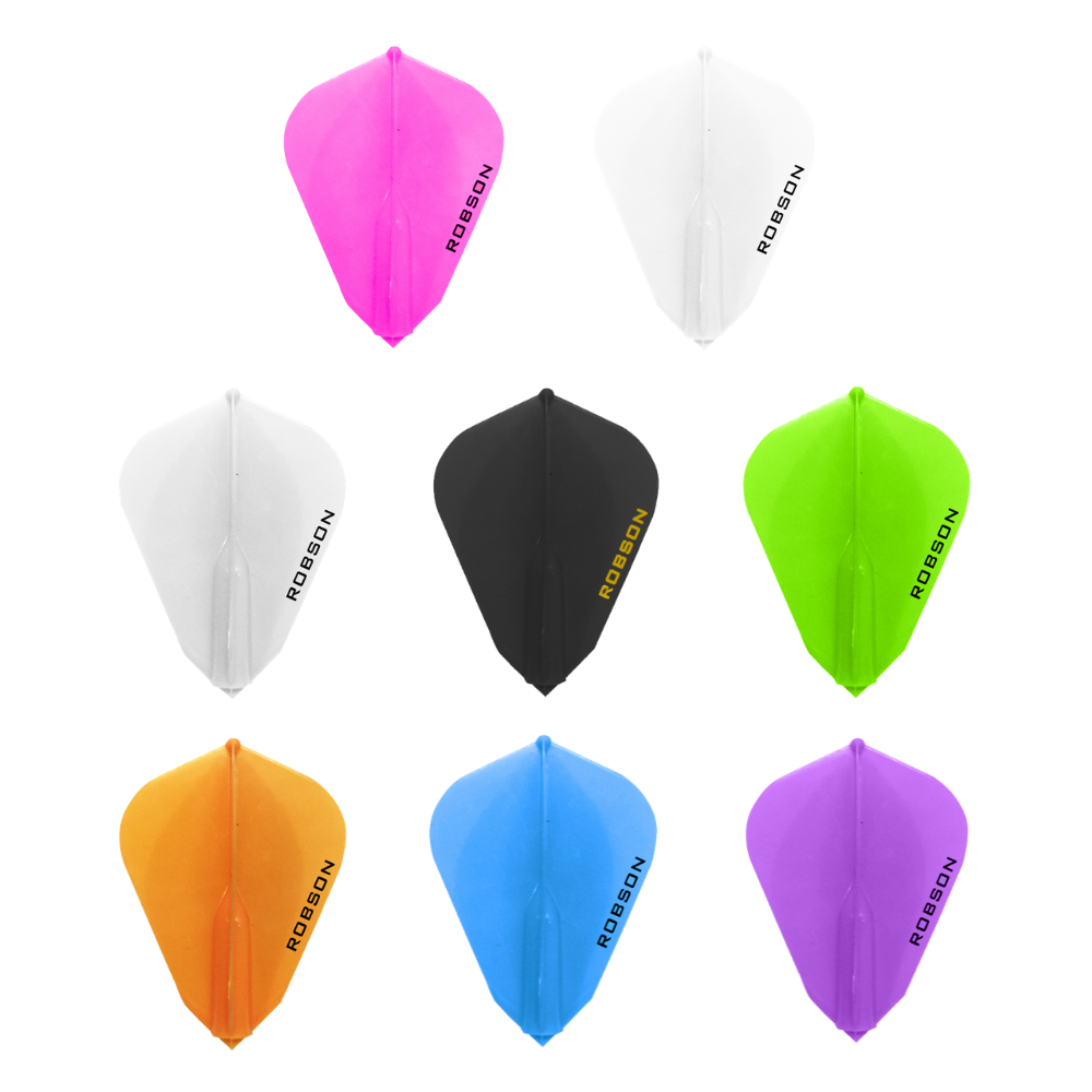 Robson Plastic Molded Plus Flights Kite (F) Shape The Dart Depot