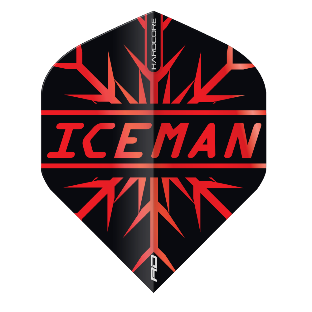 Hardcore Gerwyn Price Iceman Flights Standard No.2 The Dart Depot