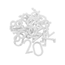 Replacement Dartboard Numbers -  Black & White