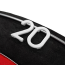 Replacement Dartboard Numbers -  Black & White
