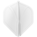 Shot Darts Airfoil Plastic Molded Dart Flights - Clear