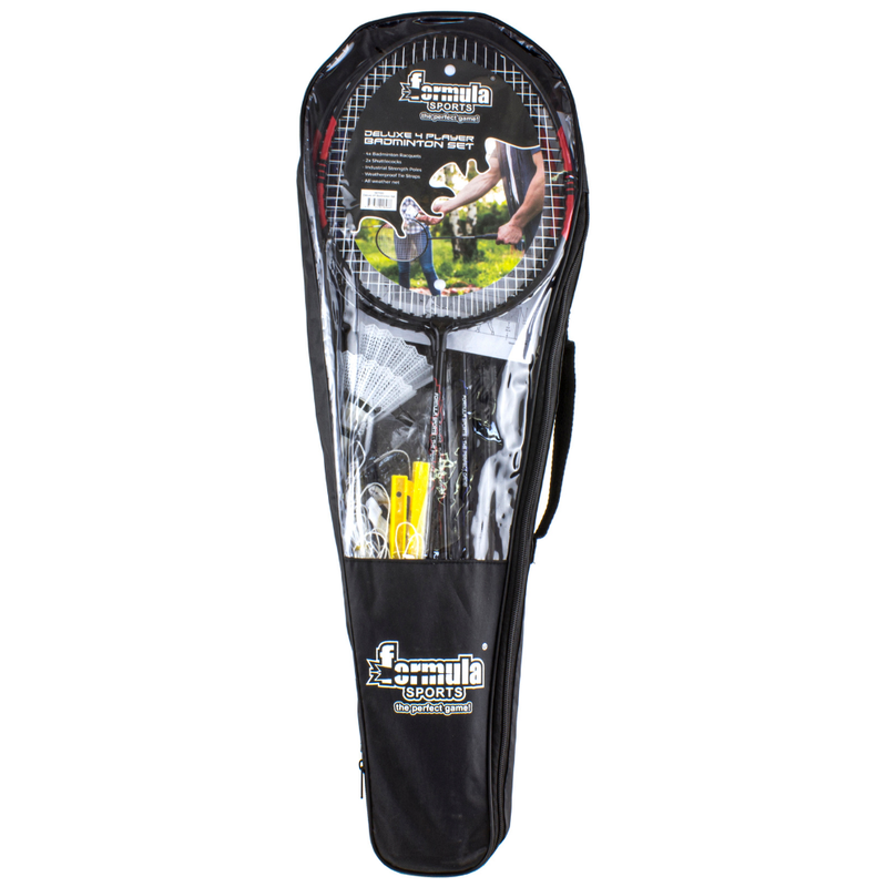 Badminton 4 Player Deluxe Set