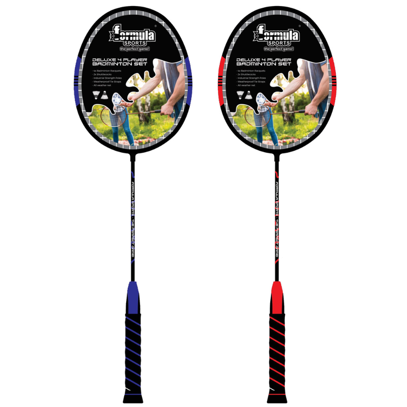 Badminton 4 Player Deluxe Set