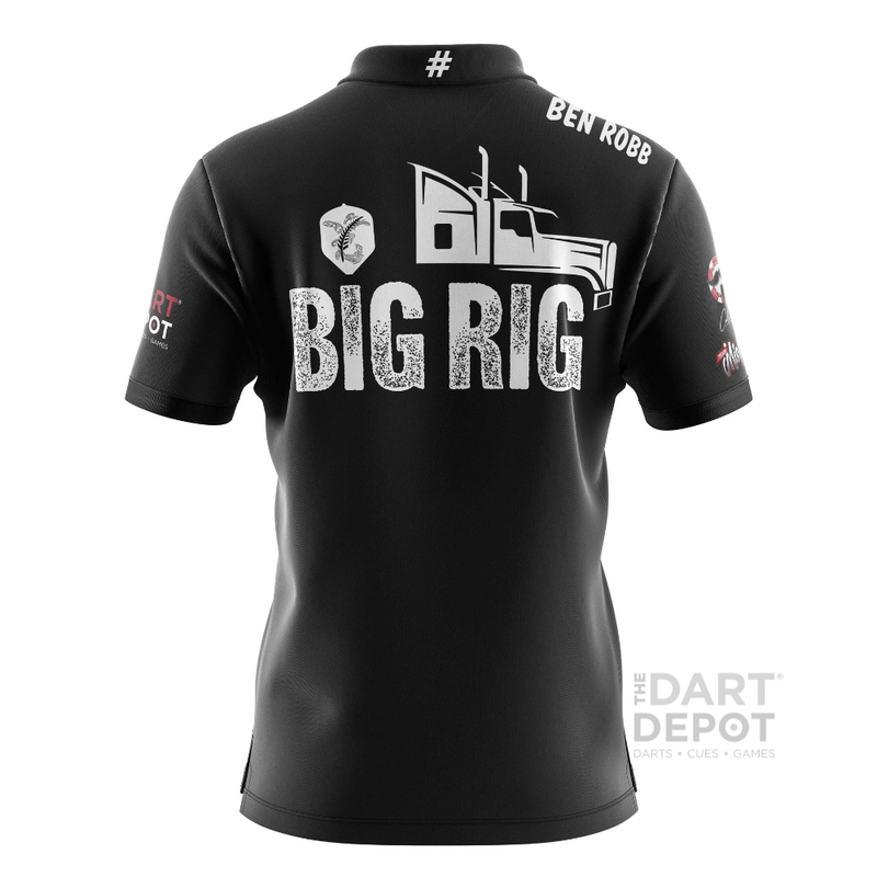 Ben Robb 2023 Darts player Black Shirt