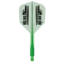Condor Axe Flights & Shafts - Ben Robb Green - Shape