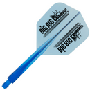 Condor Axe Flights & Shafts - Ben Robb Blue - Shape