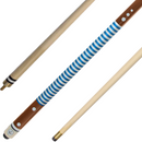 57" Nylon Wound Blue Cue - 2pc
