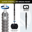 Chizzy Series 4 Quick Point - 90% Tungsten Darts