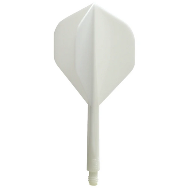 Condor Axe Flights & Shafts - White - Standard