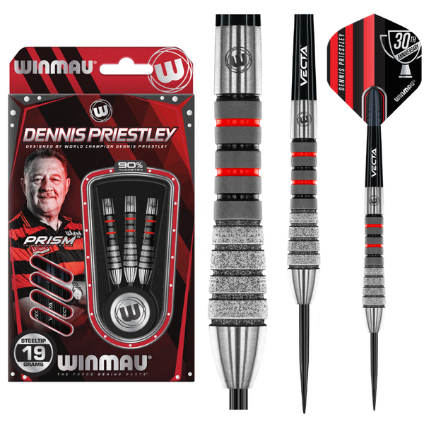 Dennis Priestley - Diamond 3-Zero - 90% Tungsten Darts