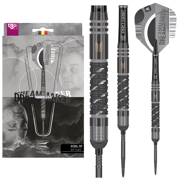 Dimitri Van den Bergh x ECHO Steel - 90% Tungsten Darts