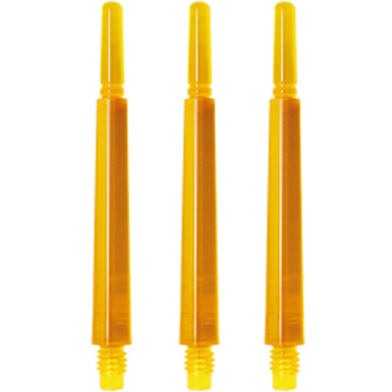 Cosmo Darts Fit Shaft Normal Spinning Clear Yellow