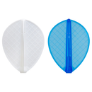 Cosmo Fit Flight Pro D-Series Dart Flights - White and Blue