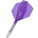 Forge Flights & Shafts - Clear & Purple - Plus