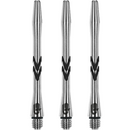 Red Dragon Gerwyn Price V-Groove Black Dart Shafts