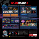 Gran Board 3S Blue Dartboard