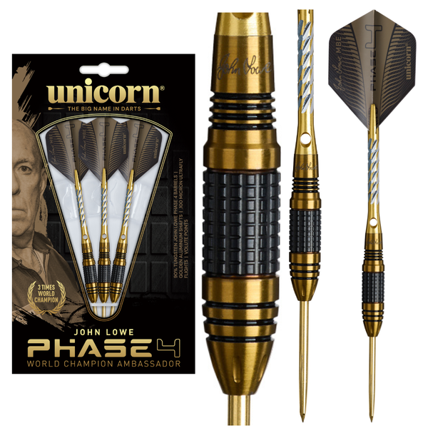 John Lowe Phase 4 - 90% Tungsten Darts