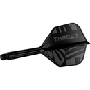 Target K-Flex Black Shape Dart Flights