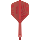 Target K-Flex Red Shape Dart Flights