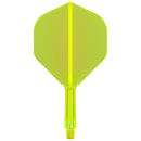 K-Flex Flights & Shafts - Neon Yellow - Standard