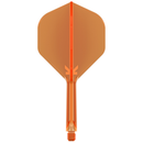 K-Flex Flights & Shafts - Neon Orange - Standard