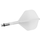 K-Shift Flights & Shafts - White - Standard