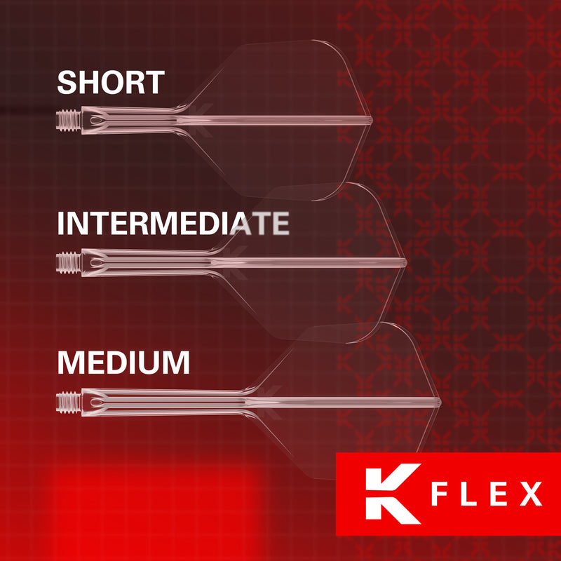 K-Flex Flights & Shafts - White - Standard