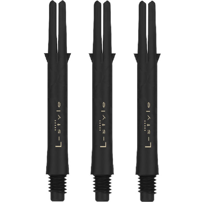 L-Style Carbon Black Straight Dart Shafts