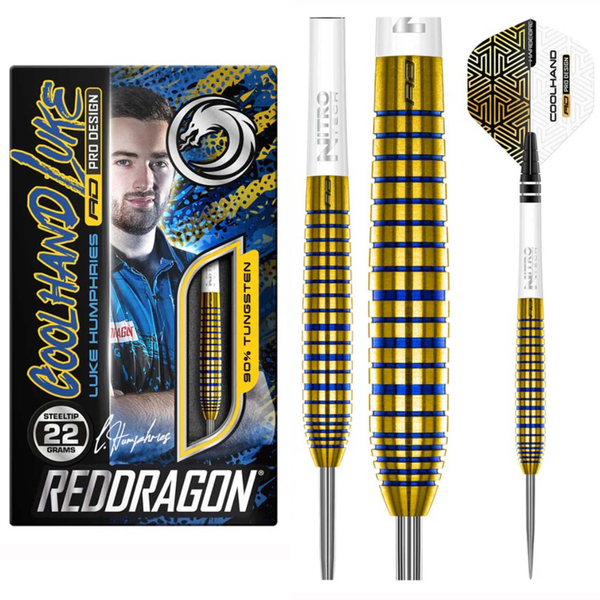 Luke Humphries TX3 Gold - 90% Tungsten Darts