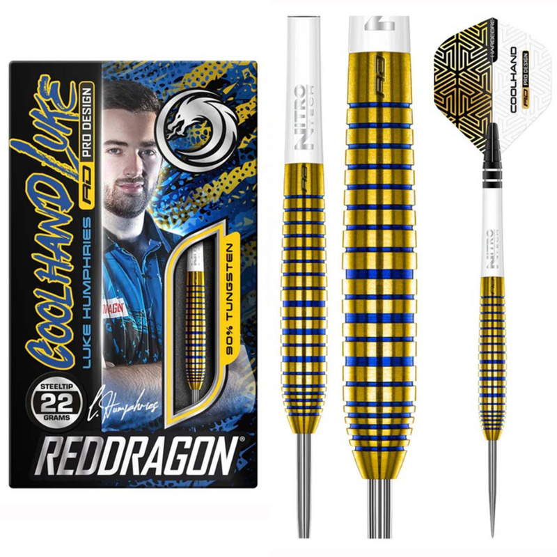 Luke Humphries TX3 Gold - 90% Tungsten Darts