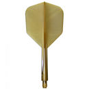 Condor Axe Flights & Shafts - Gold - Shape