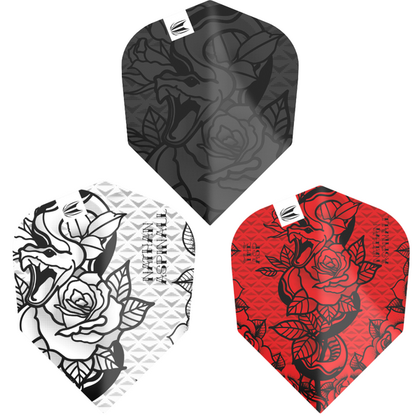 Nathan Aspinall Ink Dart Flights (3 Sets) - Shape