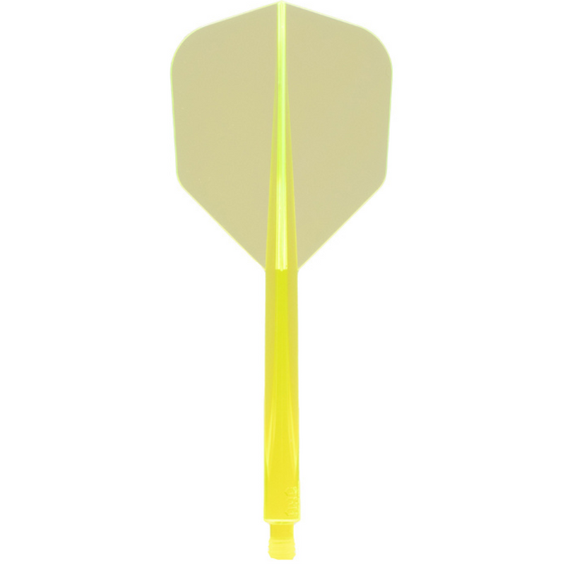Condor Axe Flights & Shafts - Yellow Shape