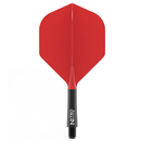 Nitro Flite Flights & Shafts - Red & Black - Standard