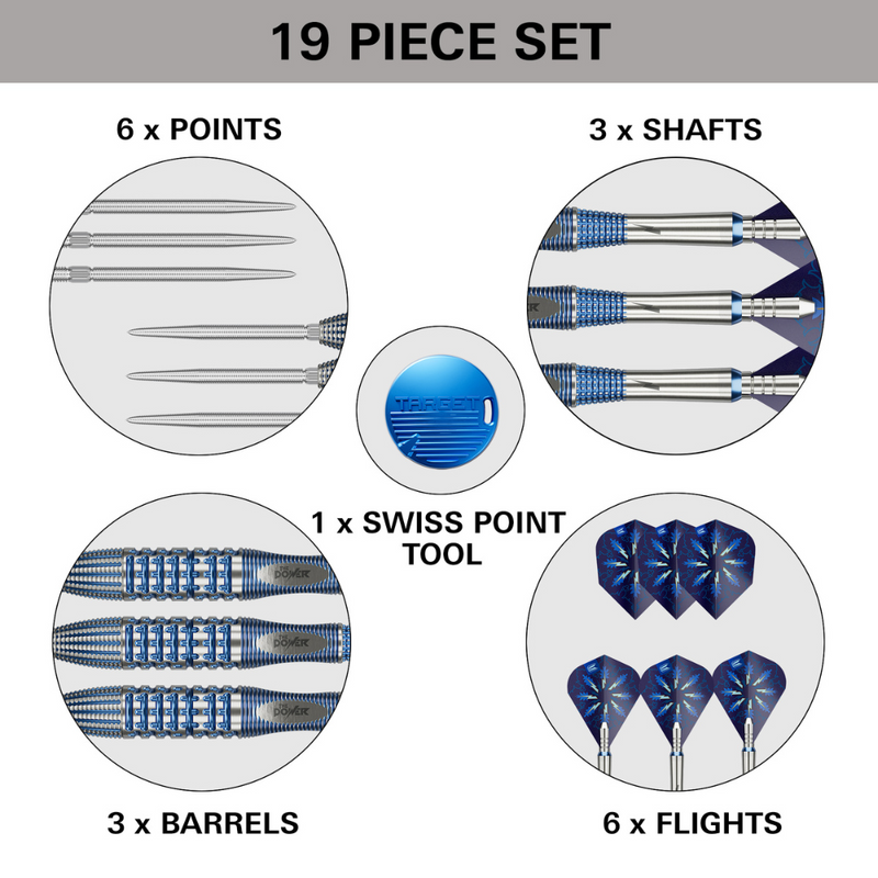 Phil Taylor - Power Gx2 SP - 95% Tungsten Darts