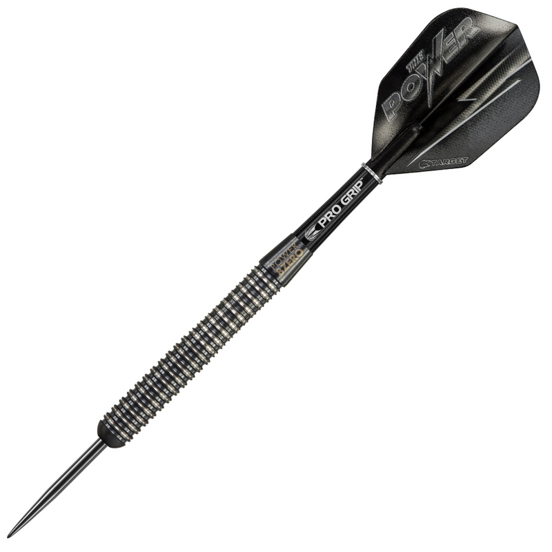 Phil Taylor - Power 8ZERO Black Titanium - 80% Tungsten Darts