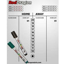 Dry Wipe Score Board