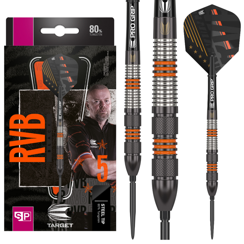 Target RVB Black Swiss Point Darts