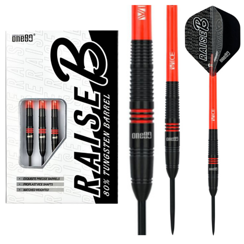 One80 Raise B Red Darts
