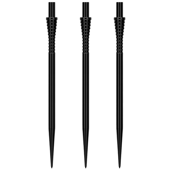 Raptor Points Gripped - Black - 50mm