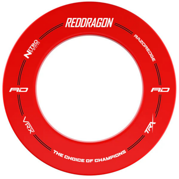 Printed Dartboard Surround - Red