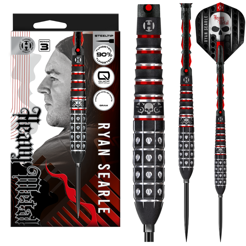 Harrows Ryan Searle Series 3 Quick Point Darts | The Dart Depot