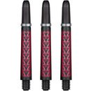 Shot Darts Koi Carbon Pakati Red Dart Shafts