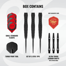 Zen Scallop Turbo Point - 90% Tungsten Darts