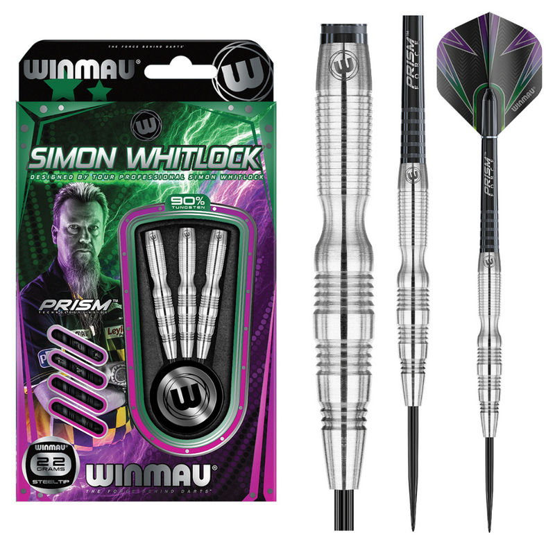 Winmau Simon Whitlock Urban Silver Darts