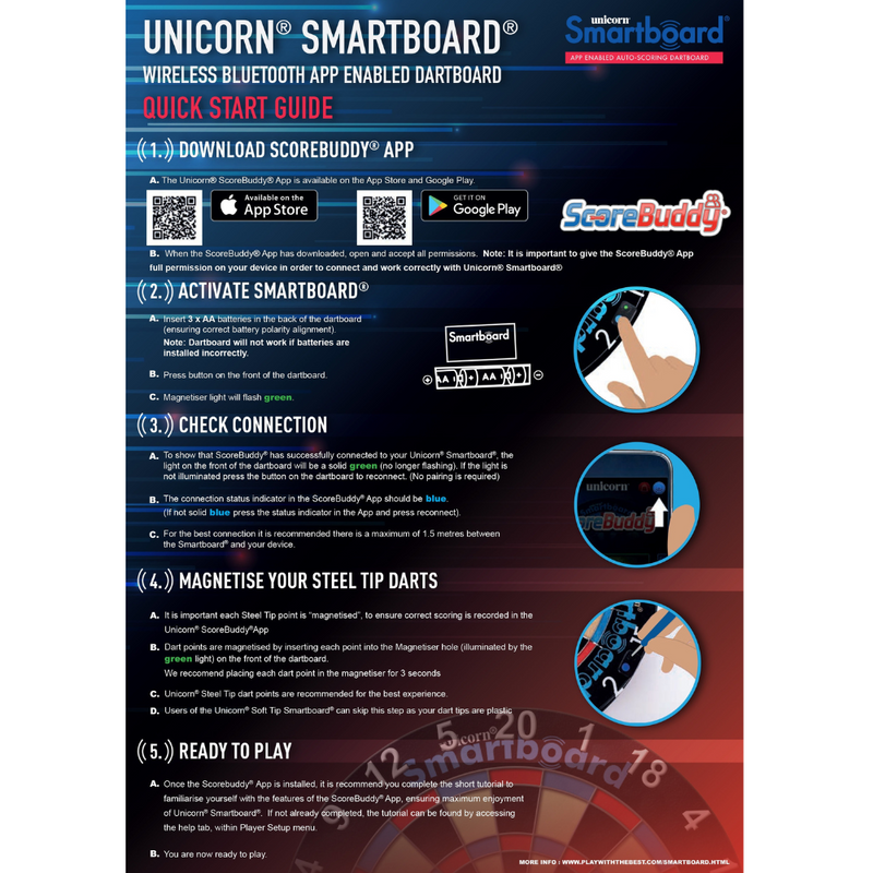 Unicorn Eclipse Auto-Scoring Dartboard